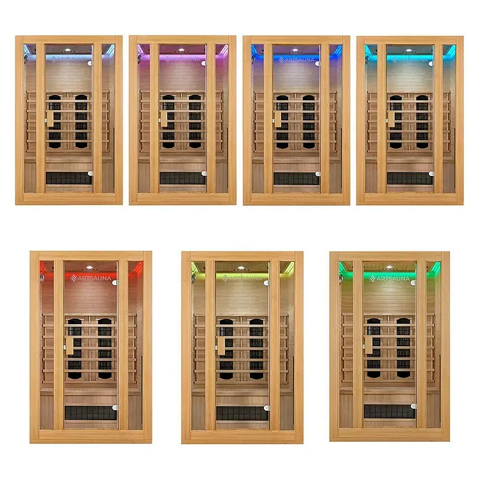 Artsauna Elementsauna - L x B x H: 105 x 120 x 190 cm