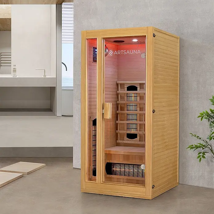 Artsauna Elementsauna - L x B x H: 90 x 90 x 190 cm