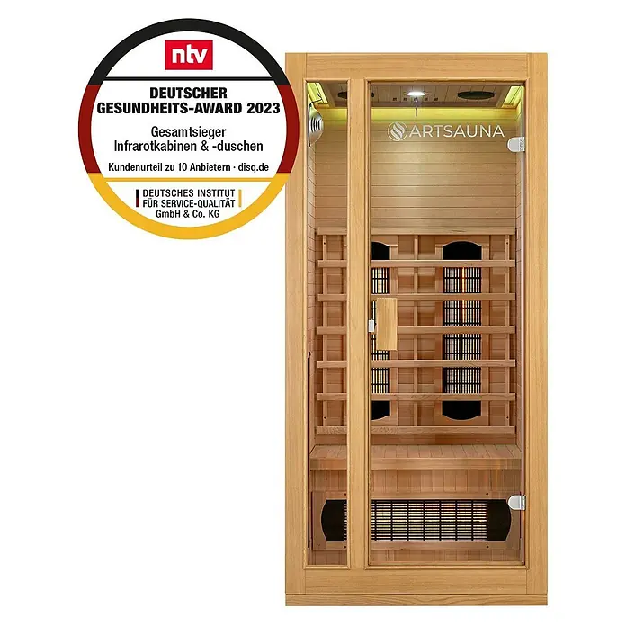 Artsauna Elementsauna - L x B x H: 90 x 90 x 190 cm
