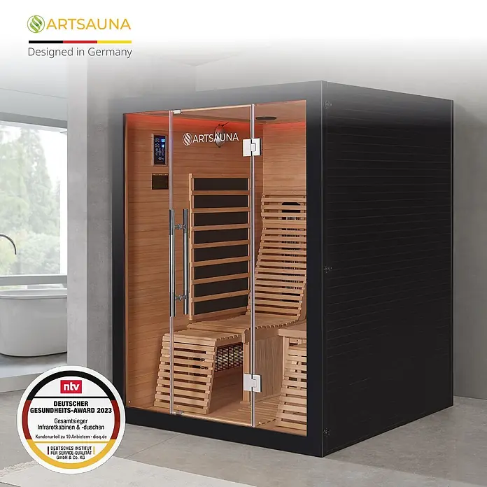 Artsauna Elementsauna - L x B x H: 150 x 150 x 190 cm