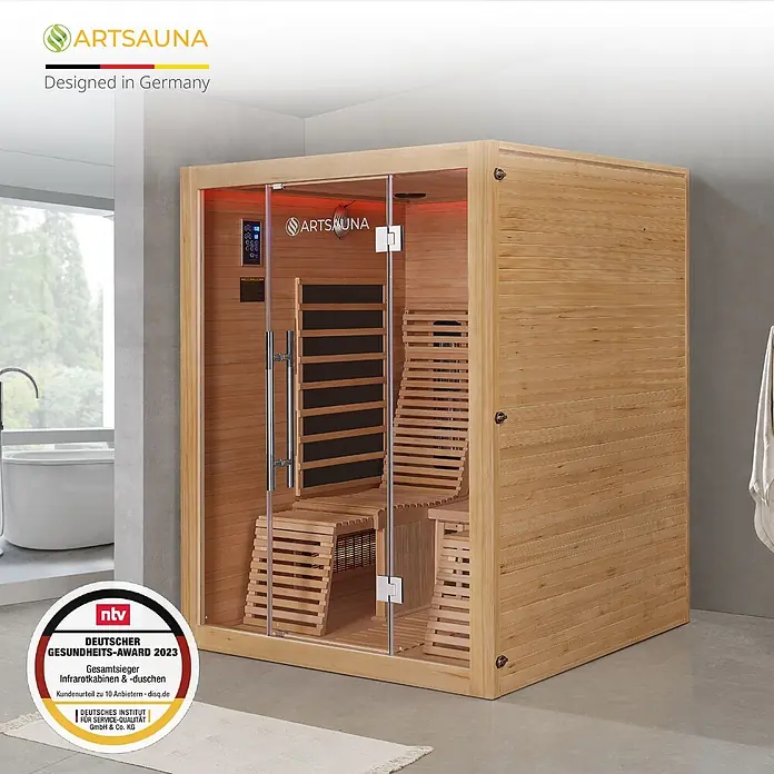 Artsauna Elementsauna - L x B x H: 150 x 150 x 190 cm
