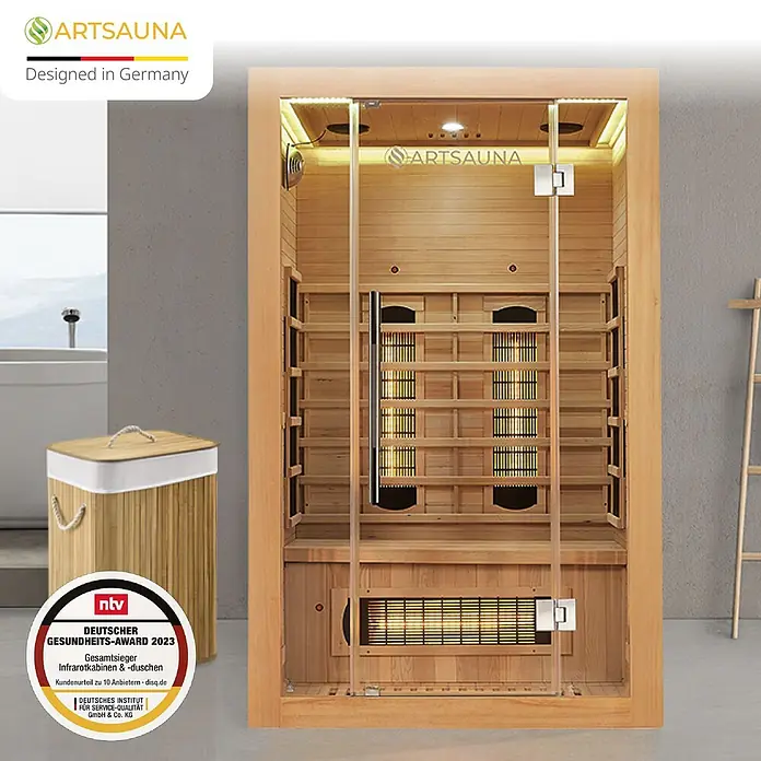 Artsauna Elementsauna - L x B x H: 105 x 120 x 190 cm