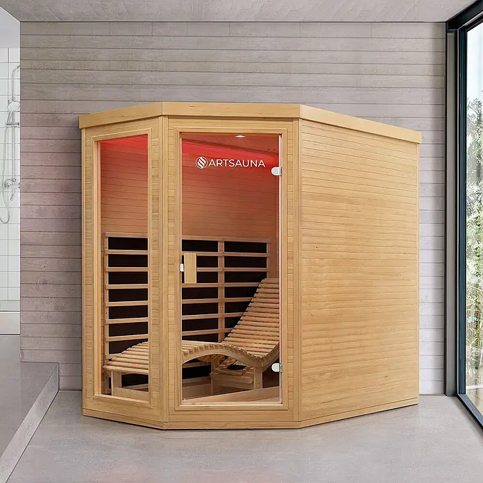 Artsauna Elementsauna - L x B x H: 190 x 130 x 190 cm