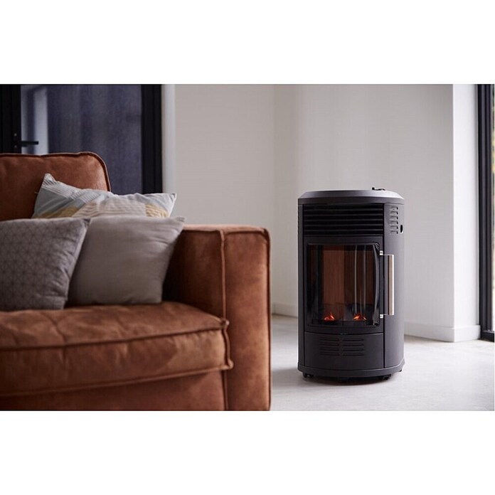 Estufa de gas decorativa GH 8034 (3,5 kW, Negro) | BAUHAUS
