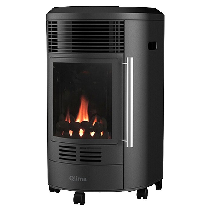 Estufa de gas decorativa GH 8034 (3,5 kW, Negro) | BAUHAUS