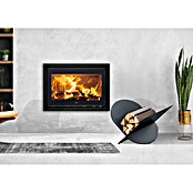 Panadero Leñero Eira (L x An x Al: 35 x 35,5 x 42,4 cm, Acero, Negro) | BAUHAUS