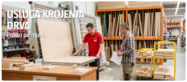 Usluga krojenje drva
