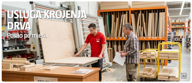 Usluga krojenje drva