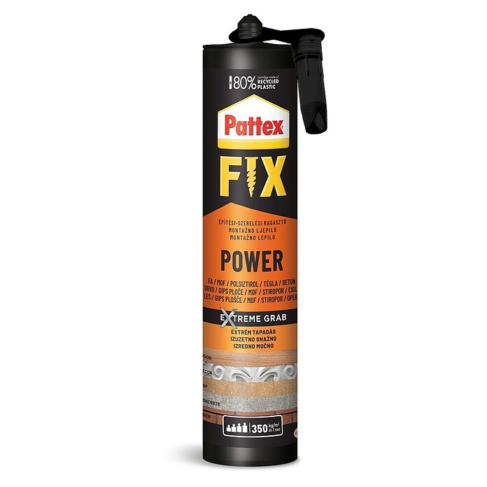 Pattex Montažno lepilo  (385 g) | 6353 - Montagekleber, -Bänder | HCDB - Baukleber | HCD - Kleber | HC - Kleber | H - Innendeko/Farben | BAUHAUS