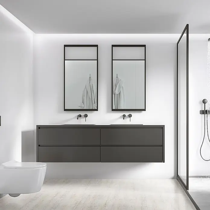 ML-Design Vinylboden Klebevinyl Bodenfliesen wasserdicht 10,02m²/54 Dielen Grau Zement Hell - Zement Hell, 610 x 305 x 2 mm