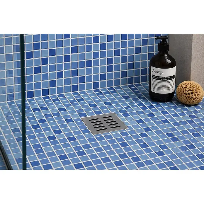 Mosaikfliese Mix JT AT 251 - 32,6 x 30 cm, Blau, Matt - Stimmungsaufnahme