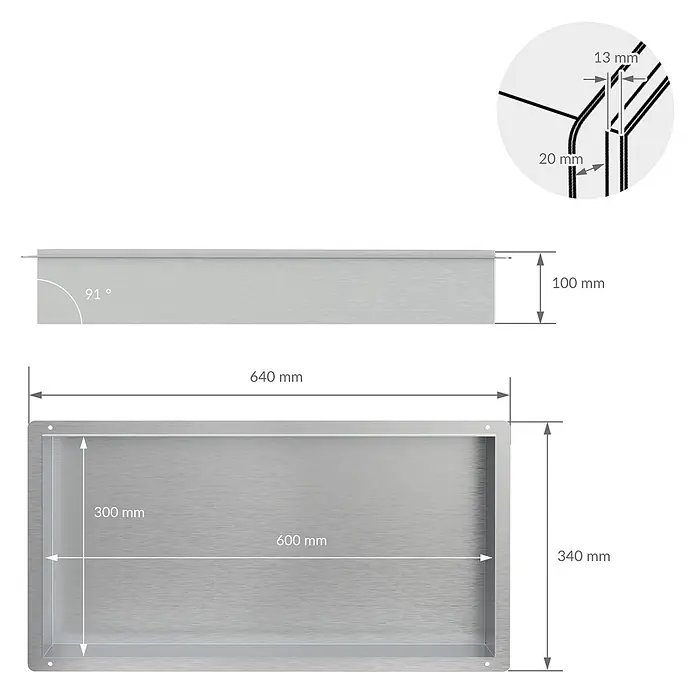 LuxeBath CW-Standprofil - 