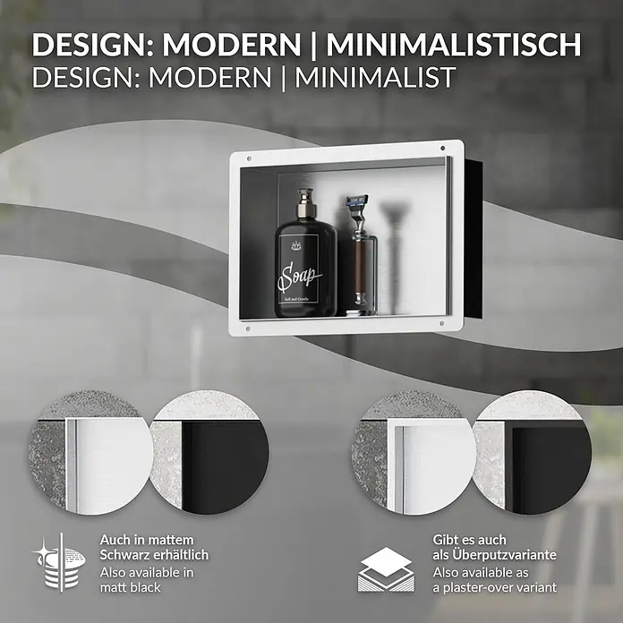 LuxeBath Montagezubehör für Trockenbau - 