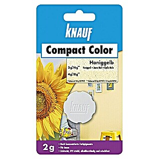 Knauf Putz-Abtönfarbe Compact Color (Honiggelb, 2 g)