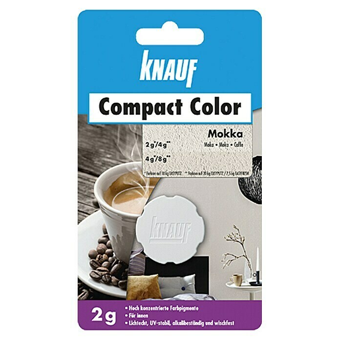 Knauf Putz-Abtönfarbe Compact Color (Mocca, 2 g)