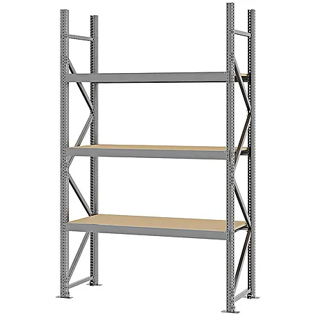 Proregal  Schwerlastregal Weitspannregal MAGNUS PRO mit Spanplatten