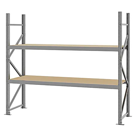 Proregal  Schwerlastregal Weitspannregal MAGNUS PRO mit Spanplatten