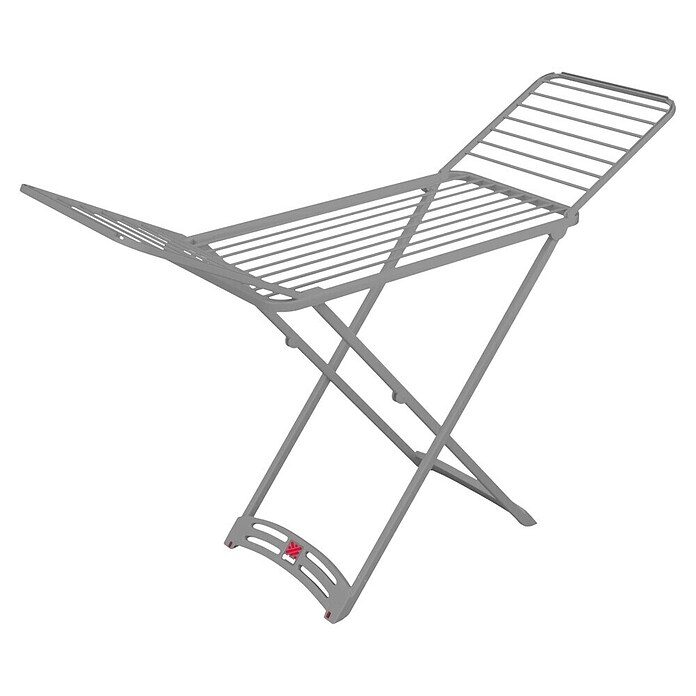 Zložljivo stojalo za sušenje perila  (Dolžina vrvi za perilo: 20 m, Do x Š x V: 182 x 55 x 88 cm, Siva) | 3788 - Standwäschetrockner | HHEA - Haushaltshelfer | HHE - Haushaltshelfer | HH - Reinigung | H - Innendeko/Farben | BAUHAUS