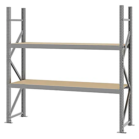 Proregal  Schwerlastregal Weitspannregal MAGNUS PRO mit Spanplatten