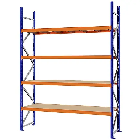 Proregal  Schwerlastregal Weitspannregal MAGNUS PRO mit Spanplatten