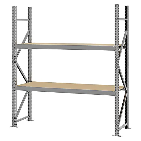 Proregal  Schwerlastregal Weitspannregal MAGNUS PRO mit Spanplatten