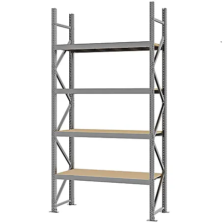 Proregal  Schwerlastregal Weitspannregal MAGNUS PRO mit Spanplatten
