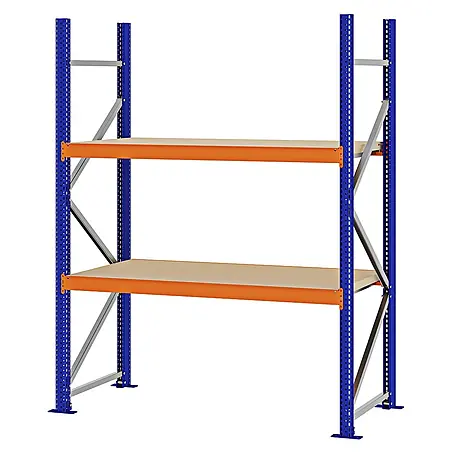 Proregal  Schwerlastregal Weitspannregal MAGNUS PRO mit Spanplatten