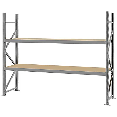 Proregal  Schwerlastregal Weitspannregal MAGNUS PRO mit Spanplatten