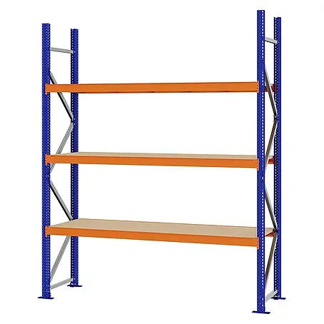 Proregal  Schwerlastregal Weitspannregal MAGNUS PRO mit Spanplatten