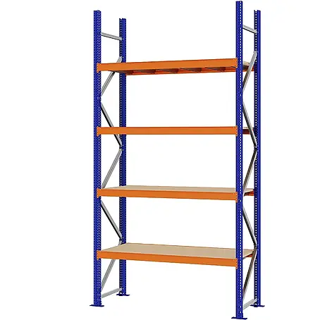 Proregal  Schwerlastregal Weitspannregal MAGNUS PRO mit Spanplatten