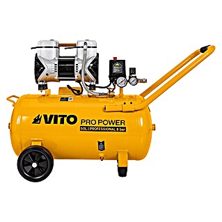 Vito Compresor VICSOS50A (1.500 W, Presión máx.: 8 bar, 50 l, Lubricación: Sin)