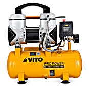 Vito Compresor VICSOS8 (1.100 W, Presión máx.: 8 bar, 8 l, Lubricación: Sin) | BAUHAUS