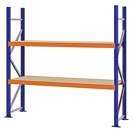 Proregal  Schwerlastregal Weitspannregal MAGNUS PRO mit Spanplatten