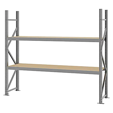 Proregal  Schwerlastregal Weitspannregal MAGNUS PRO mit Spanplatten