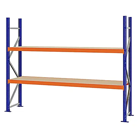 Proregal  Schwerlastregal Weitspannregal MAGNUS PRO mit Spanplatten