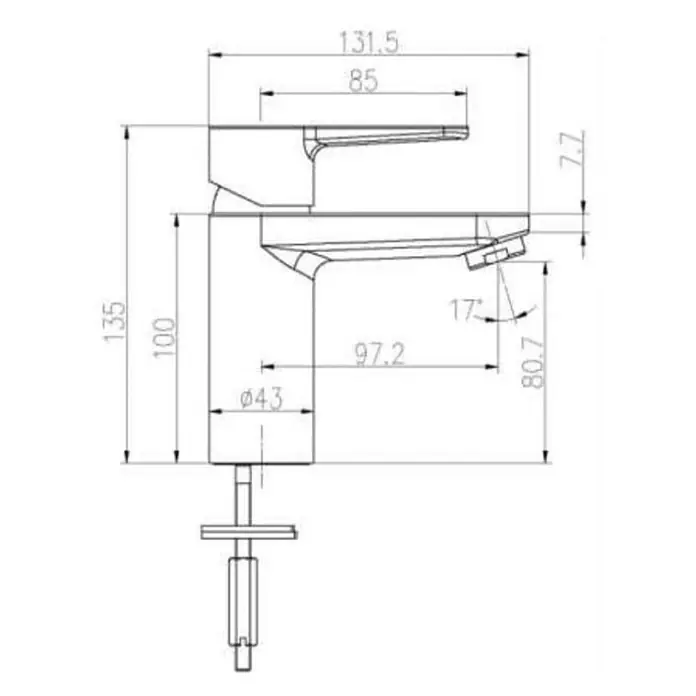 Beitz & Walz Waschtischarmatur Beitz & Walz - 