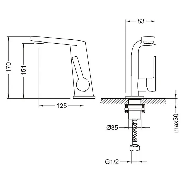 Beitz & Walz Waschtischarmatur Beitz & Walz - 