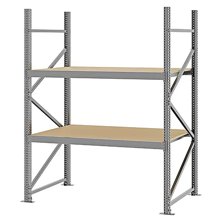 Proregal  Schwerlastregal Weitspannregal MAGNUS PRO mit Spanplatten