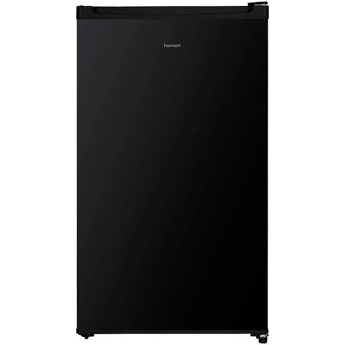 homeX Tiefkühlschrank FS1016-B - Nutzinhalt Gesamt: 60 l, 45 cm x 475 mm x 850 mm, Schwarz