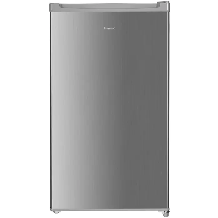 homeX Vollraumkühlschrank CS0881-S - Nutzinhalt Gesamt: 90 l, 44,5 cm x 475 mm x 850 mm, Silber