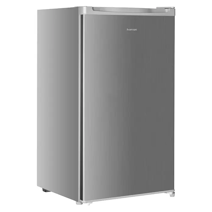 homeX Vollraumkühlschrank CS0881-S - Nutzinhalt Gesamt: 90 l, 44,5 cm x 475 mm x 850 mm, Silber
