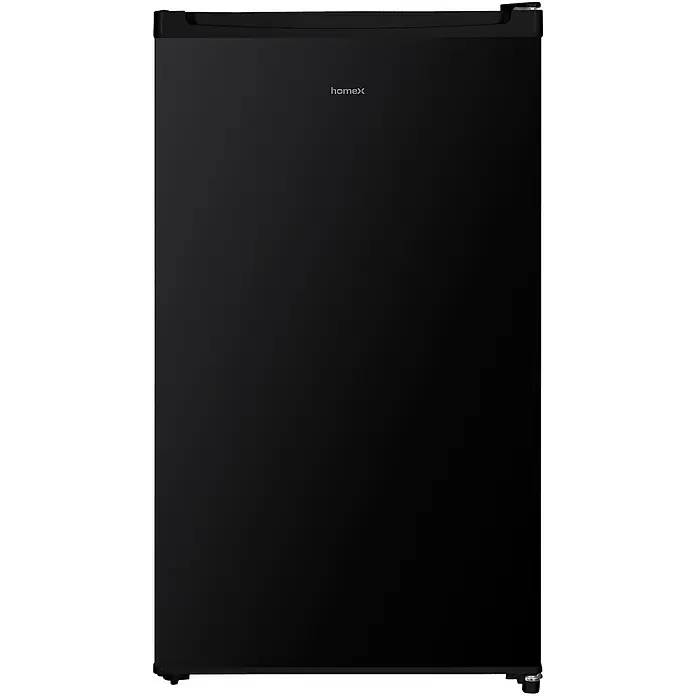 homeX Vollraumkühlschrank CS0881-B - Nutzinhalt Gesamt: 90 l, 44,5 cm x 475 mm x 850 mm, Schwarz