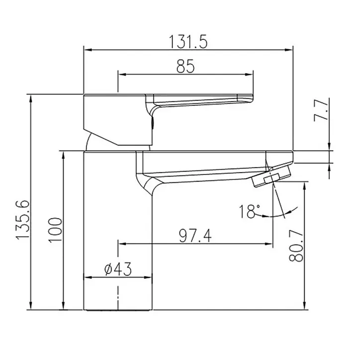 Beitz & Walz Waschtischarmatur Beitz & Walz - 