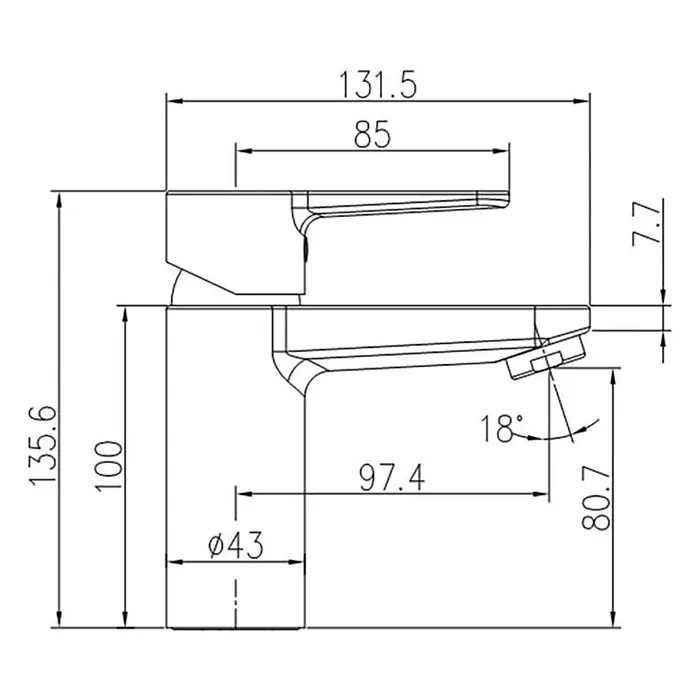 Beitz & Walz Waschtischarmatur Beitz & Walz - 