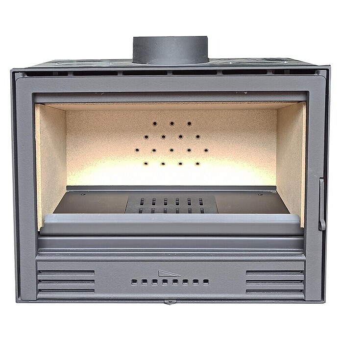 Insert de leña 700 PB (12,1 kW, An x Al: 70 x 55 cm, Negro) | BAUHAUS