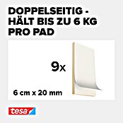 tesa Powerbond Montagepads Ultra Strong (9 Stk.)