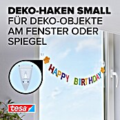 tesa Powerstrips Dekohaken (5 Stk., Transparent)