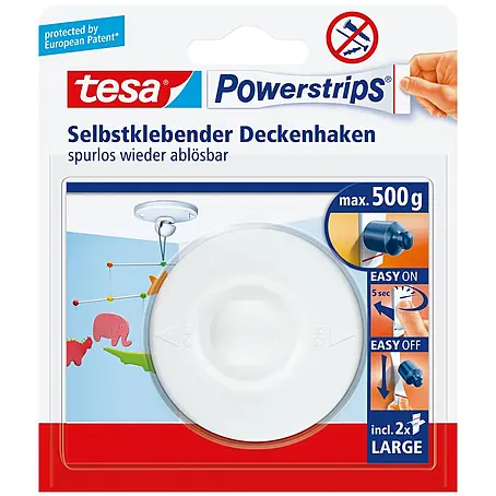 Tesa Powerstrips Deckenhaken