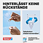 tesa Powerstrips Dekohaken (5 Stk., Transparent)