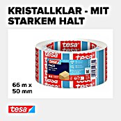 Tesa Pack Paketklebeband crystal clear (Transparent, L x B: 66 m x 50 mm)